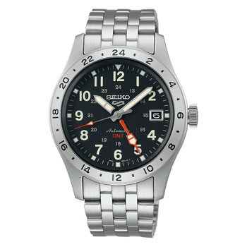 Seiko 5 Sports Field Stree Style Automatic GMT 100M WR Watch - SSK023K Seiko 