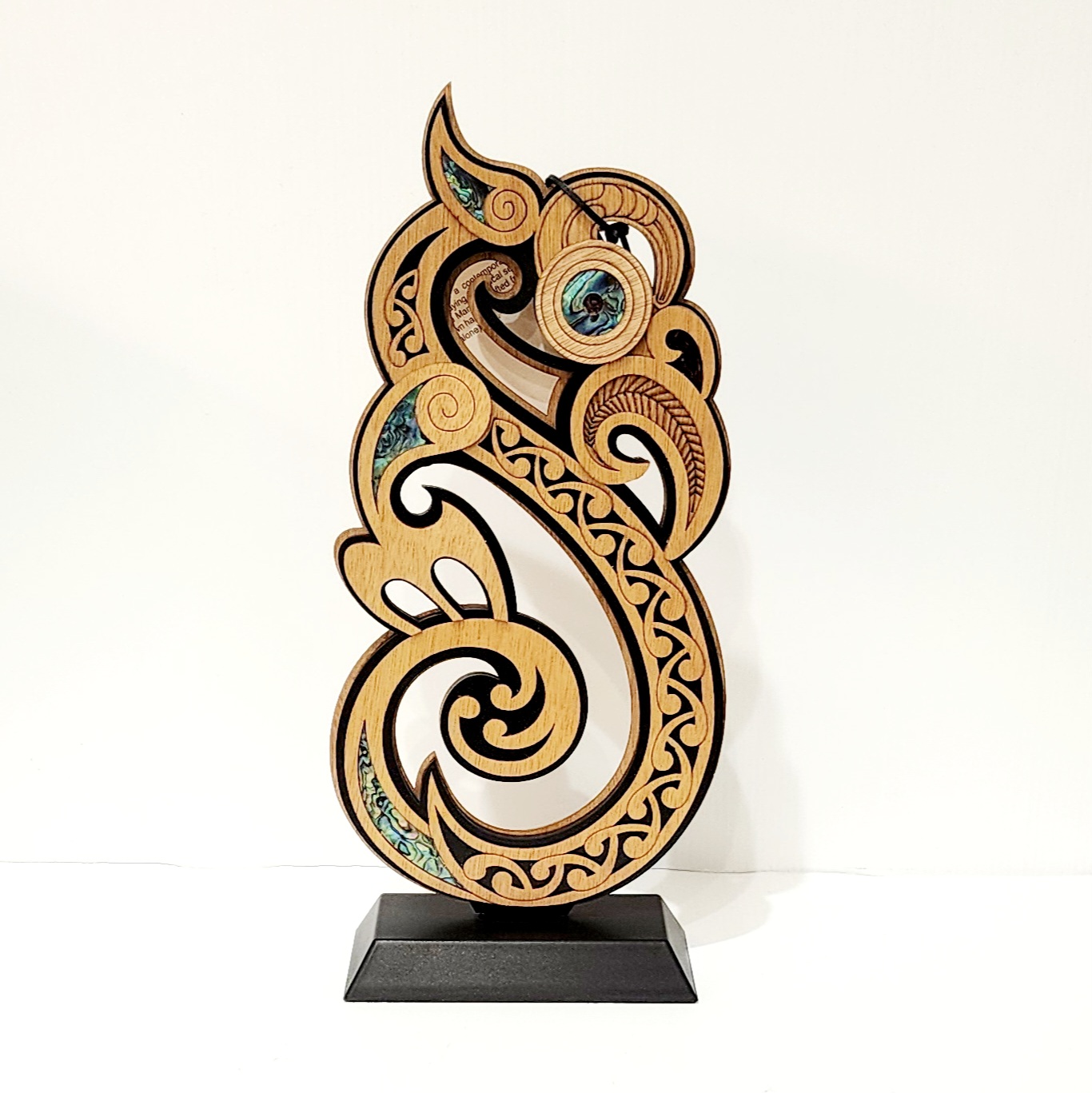Large Freestanding Manaia Carving 21st Keys 