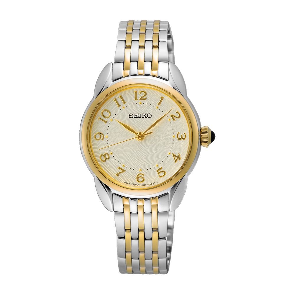 Seiko Ladies Conceptual Two Tone Dress Watch - SUR562P1 Seiko 