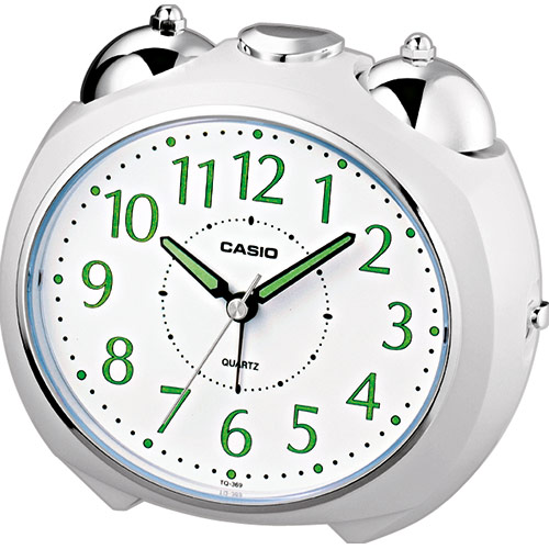 Casio Bedside Table Alarm Clock - TQ369-7D Seiko 