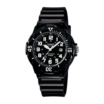 Casio 100m Analogue Watch - LRW200H-1B CASIO 