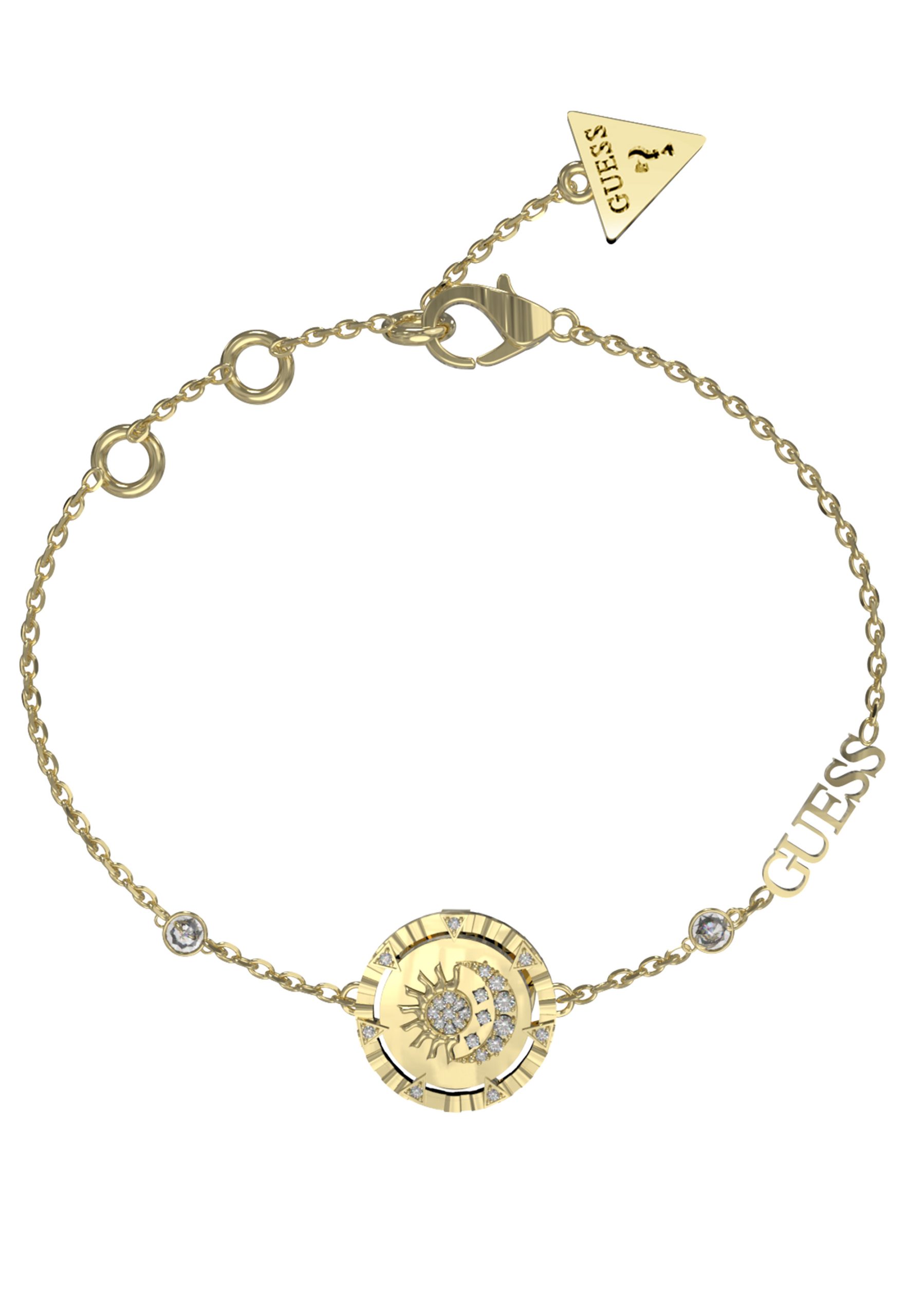 Guess Gold Tone Moon Mini Bracelet GUESS JEWELLERY 