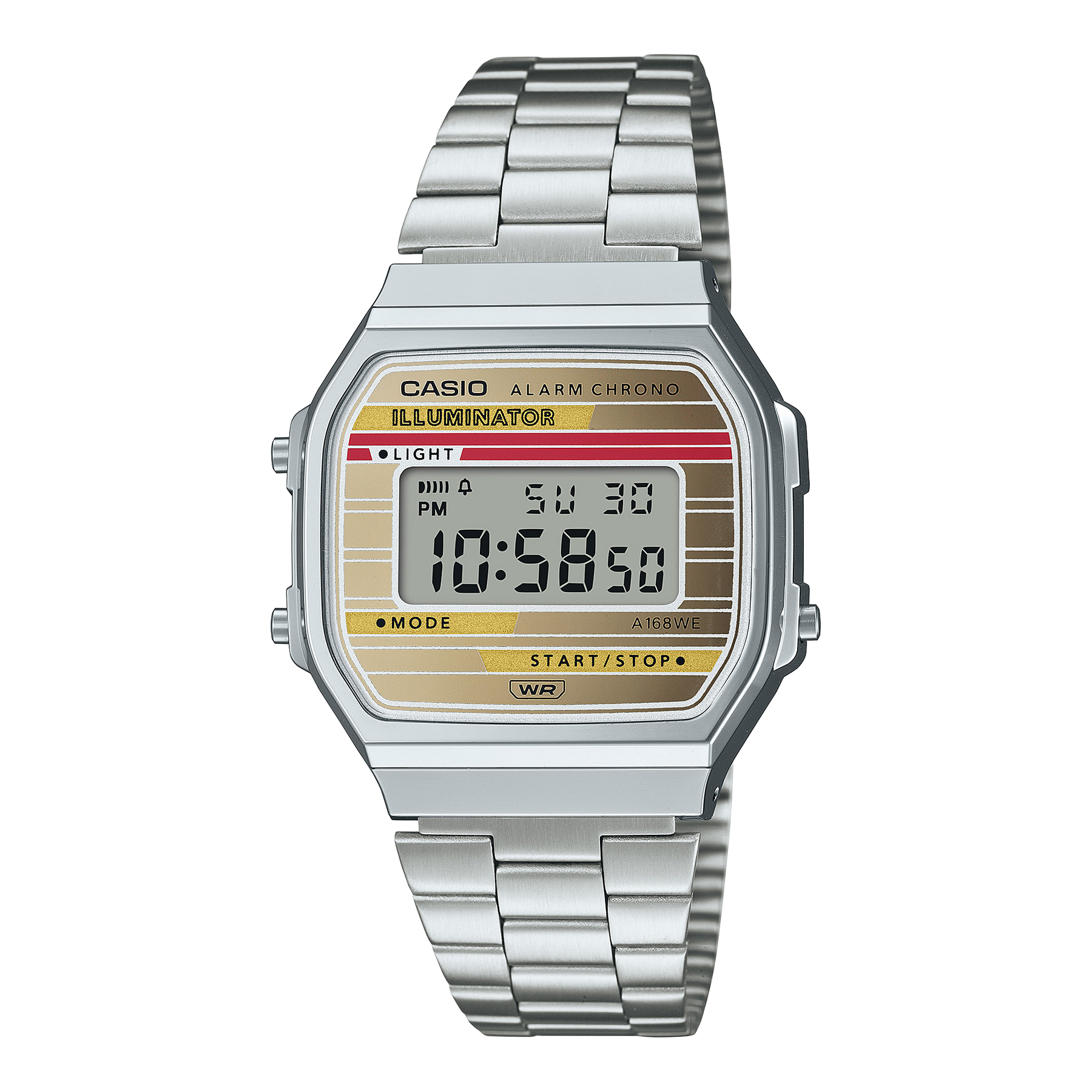 Casio Digital Hertage WR Watch - A168WEHA-9A CASIO 