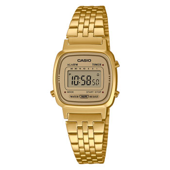 Casio Women?s Digital Gold Vintage Watch - LA670WETG-9A CASIO 