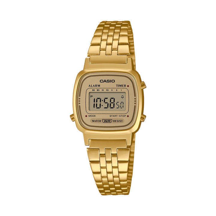 Casio Women?s Digital Gold Vintage Watch - LA670WETG-9A CASIO 
