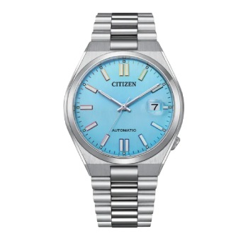 Citizen Gents "TSUYOSA" Automatic Turquoise Dial Watch - NJ0151-53L Citizen Eco-Drive 