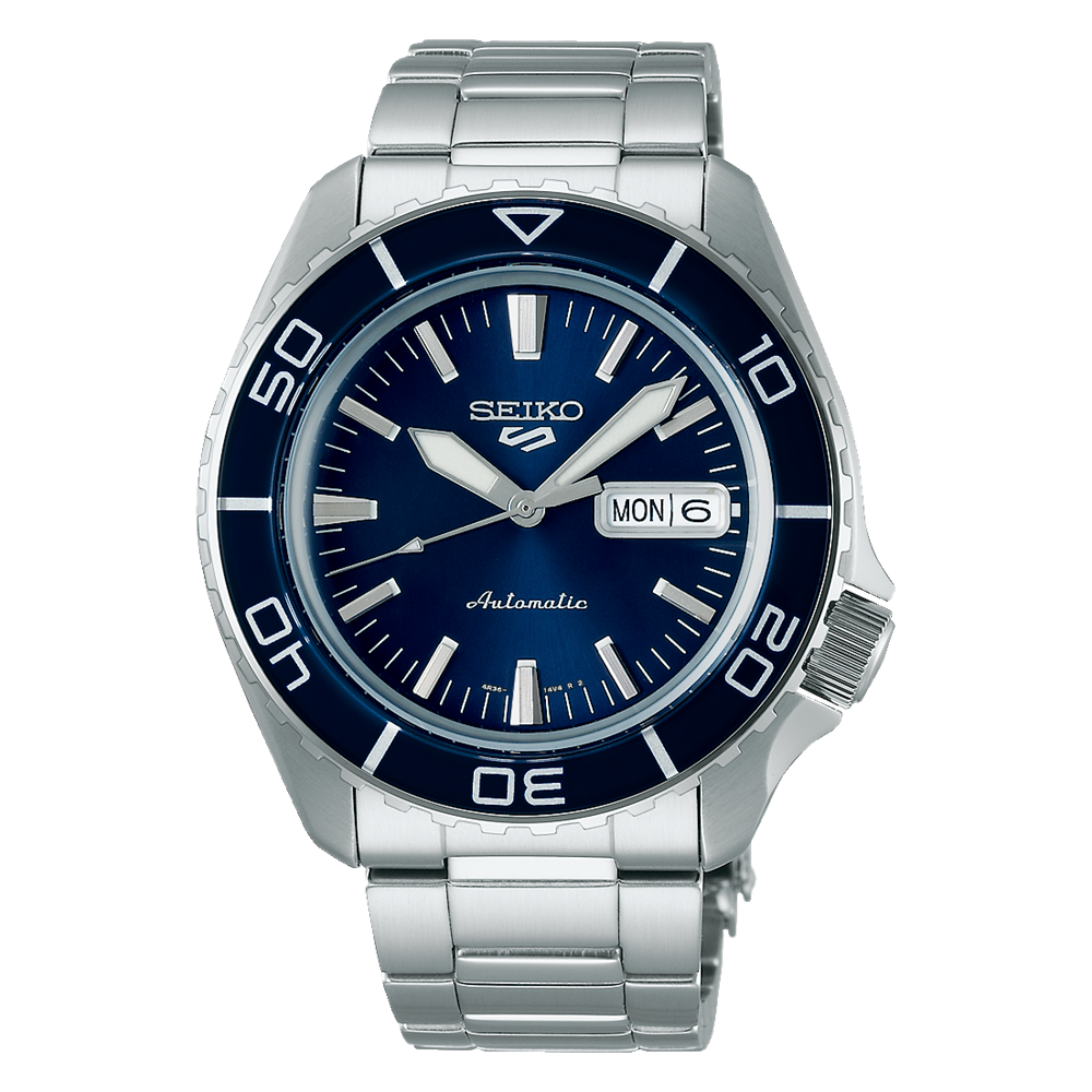 Seiko 5 Sports Automatic 100M WR Day & Date Watch - SRPK97K1 Seiko 