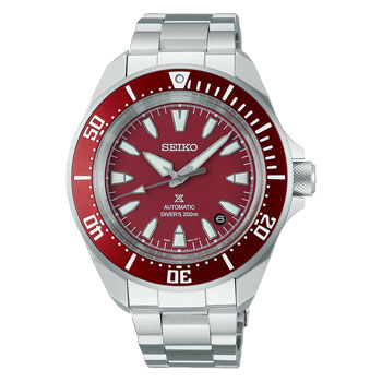 Seiko Prospex Automatic 200M WR Shog-Urai Red Dial Watch - SRPL11K1 Seiko 