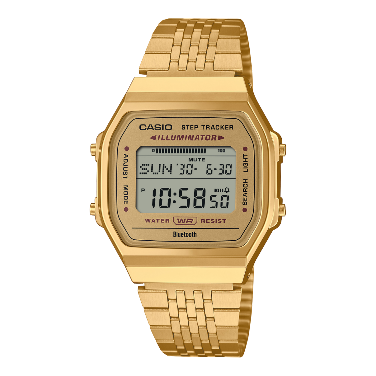 Casio Digital Vintage Bluetooth Connect, Step Count Watch - ABL100WEG-9A G-SHOCK 