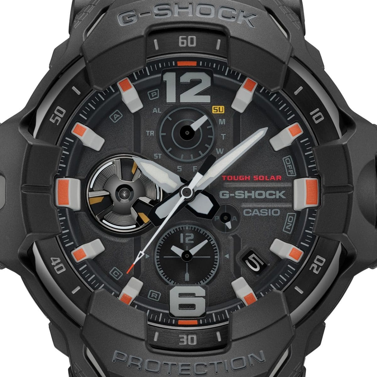 G-Shock Master of G Gravity Master Solar Powered Bluetooth 200M WR Watch - GRB300EC-1A G-SHOCK G-Shock Master of G Gravity Master Solar Powered Bluetooth 200M WR Watch - GRB300EC-1A G-SHOCK