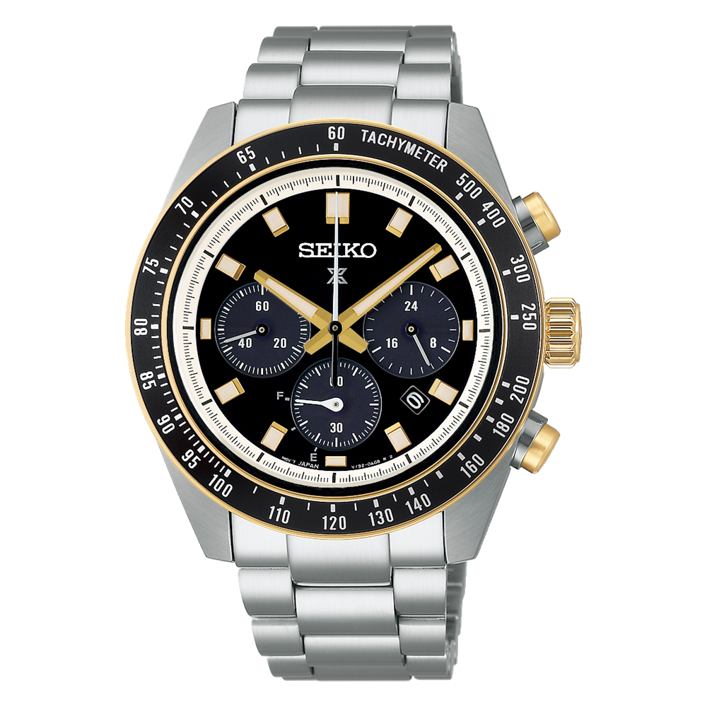 Seiko Men's Prospex 100M Speedtimer Solar Powered watch - SSC941P Seiko 