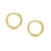 9ct Yellow Gold 7mm Mini Huggie Earrings