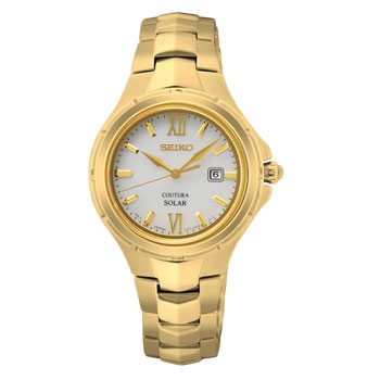 Seiko Ladies Coutura Solar Powered Watch - SUT432P1 NIXON, WATCH 