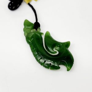 Pounamu Double Pikorua (Twist) with Koru Necklace - Stonex Jewellers