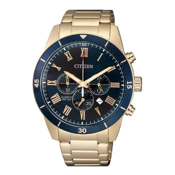Citizen Gents Quartz Chrobograph Blue Dial Watch - AN8169-58L  