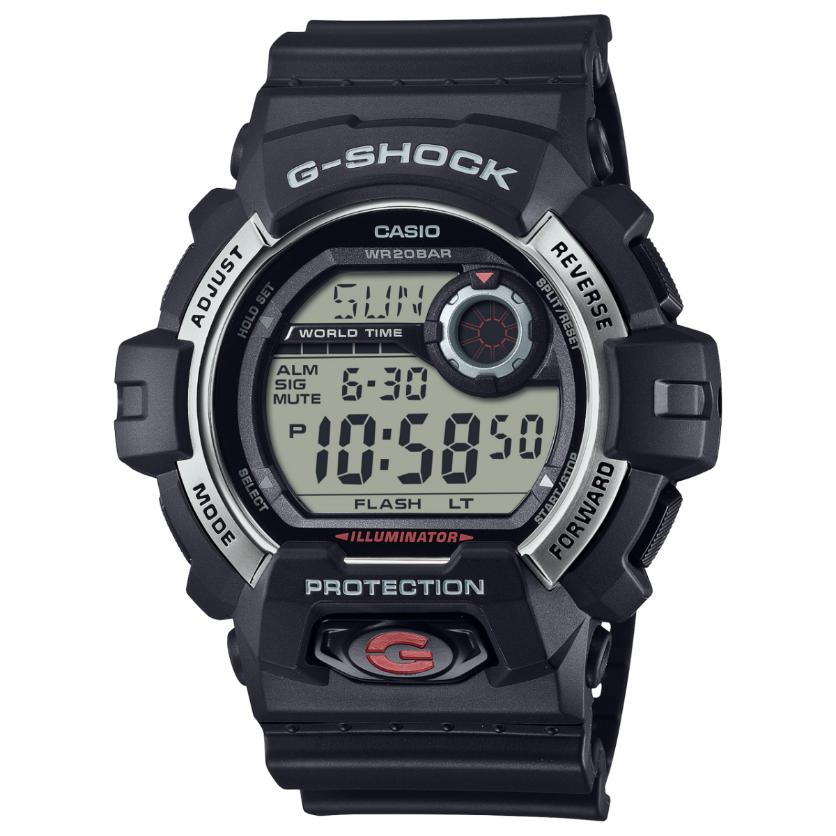 G-SHOCK Digital 200M WR, Black Case & Band - G8900S-1D G-SHOCK 