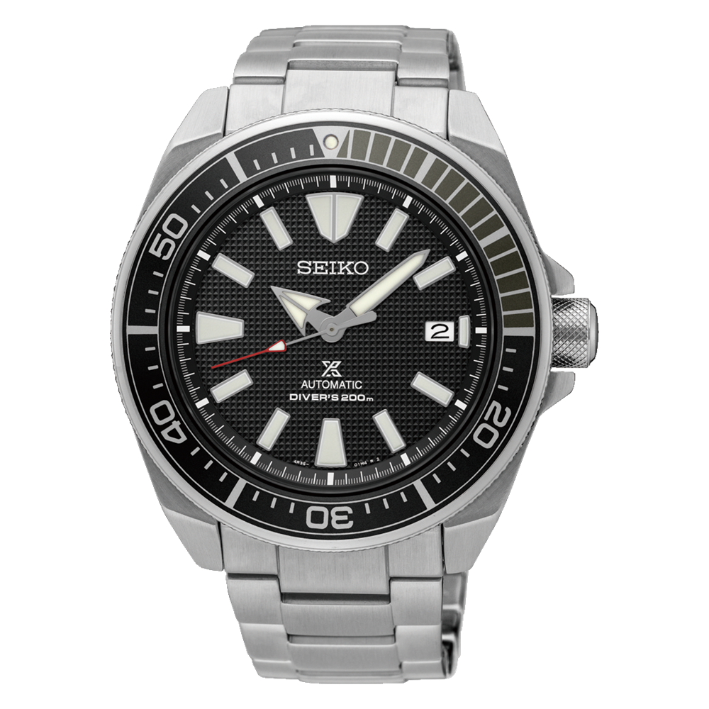 Seiko Prospex Automatic Divers Samurai Black Dial Watch - SRPF03K1 WATCH 