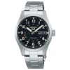 Seiko 5 Sports ‘In the metal’ Midfield Automatic Black Dial Steel Bracelet Watch SRPJ81K1