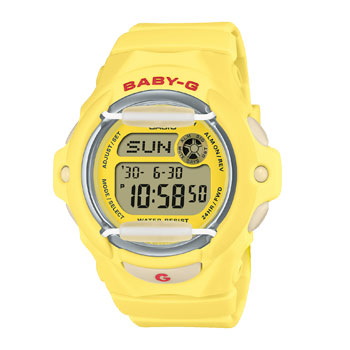 Baby-G Digital Cherry Red Accents Yellow Case & Resin Strap 200M WR - BG169CH-9D G-SHOCK 