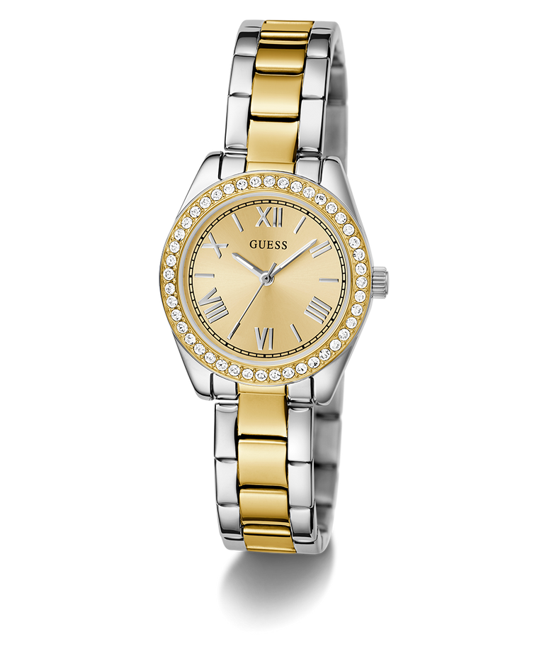 Guess Ladies Mini Luna Gold / Silver Tone, Gold Dial - GW0841L2 GUESS 