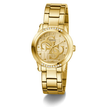 Guess Ladies Annette Gold Dial, Gold Case & Band Watch - GW0861L2 GUESS Guess Ladies Annette Gold Dial, Gold Case & Band Watch - GW0861L2 GUESS