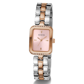 Guess Ladies ISLA 2-Tone Rose Gold Tone, Pink Dial - GW0865L5 GUESS 