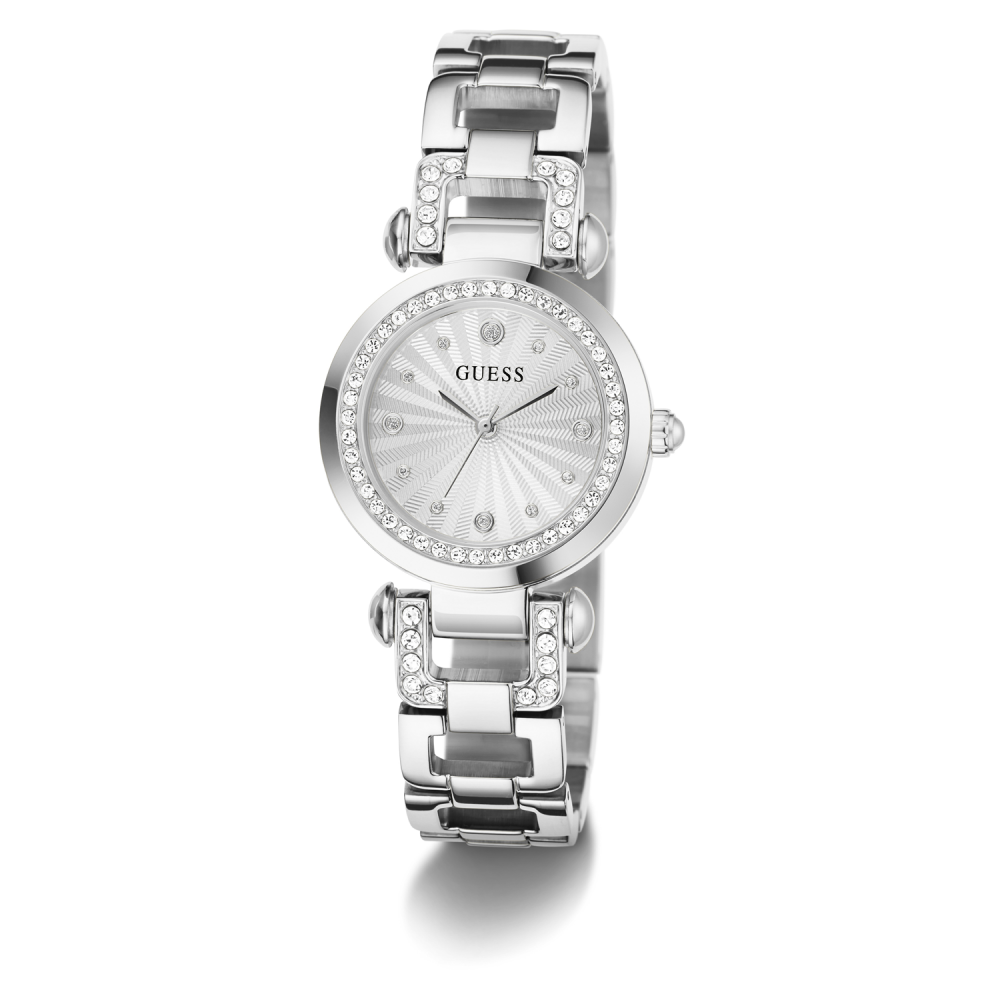 Guess Ladies Ginger Silver Dial, Silver Case & Band - GW0869L3 G-SHOCK 