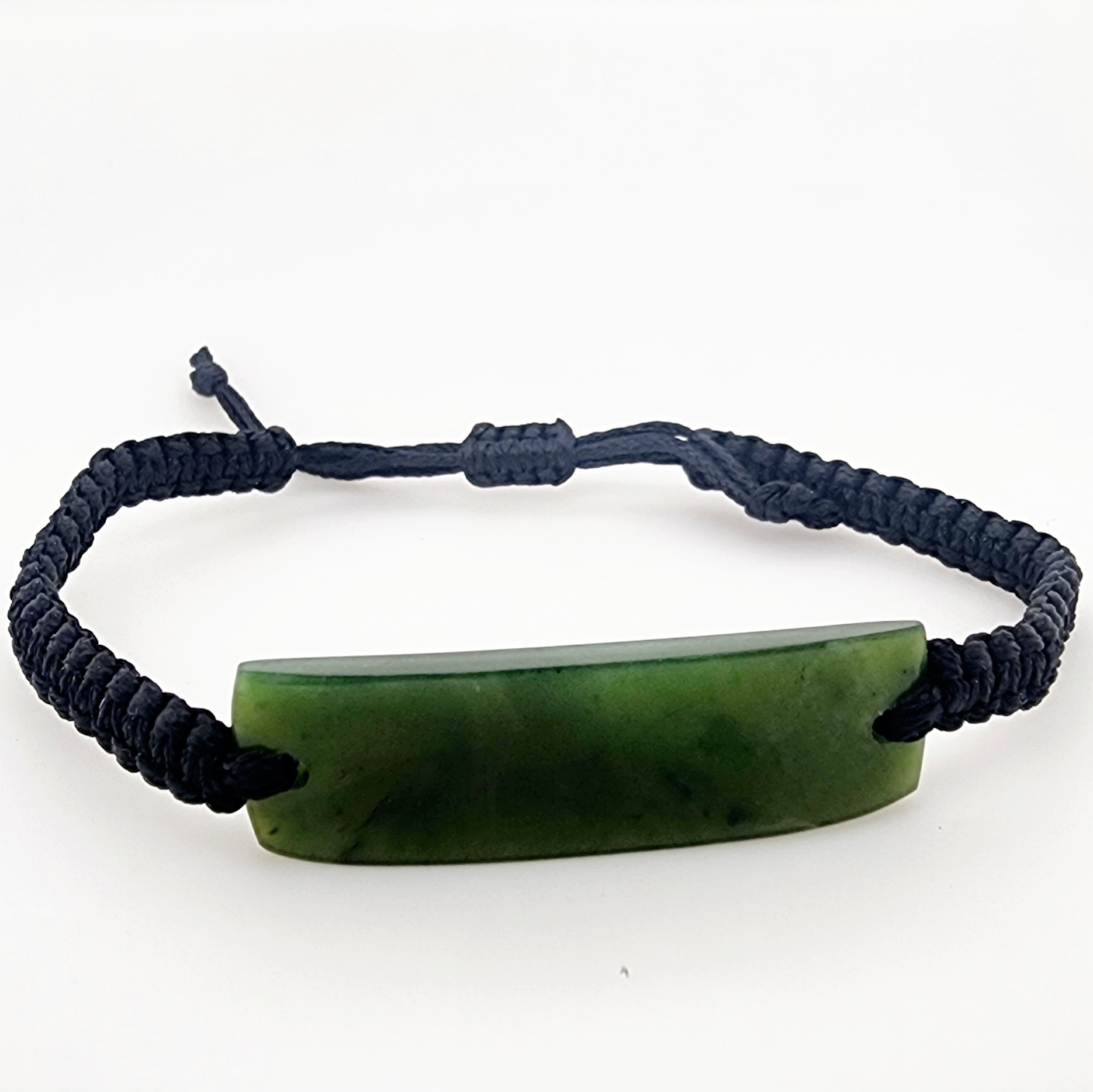 Adults Size NZ Greenstone ID Bracelet - GS-ID-03 Greenstone?Jewellery 