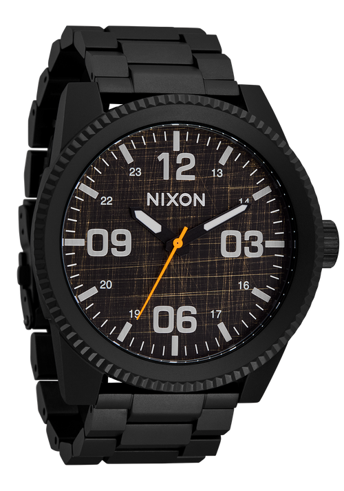 NIXON 48 mm Corporal Stainless Steel Watch – A346-5305-00 NIXON, WATCH 