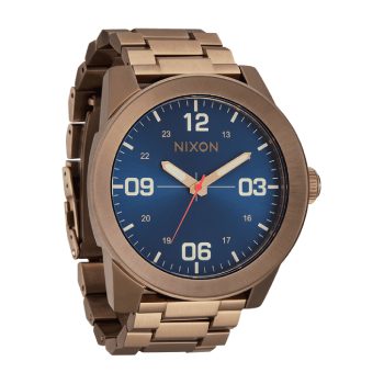 NIXON 48 mm Corporal Stainless Steel Watch – A346-5301-00 NIXON, WATCH 