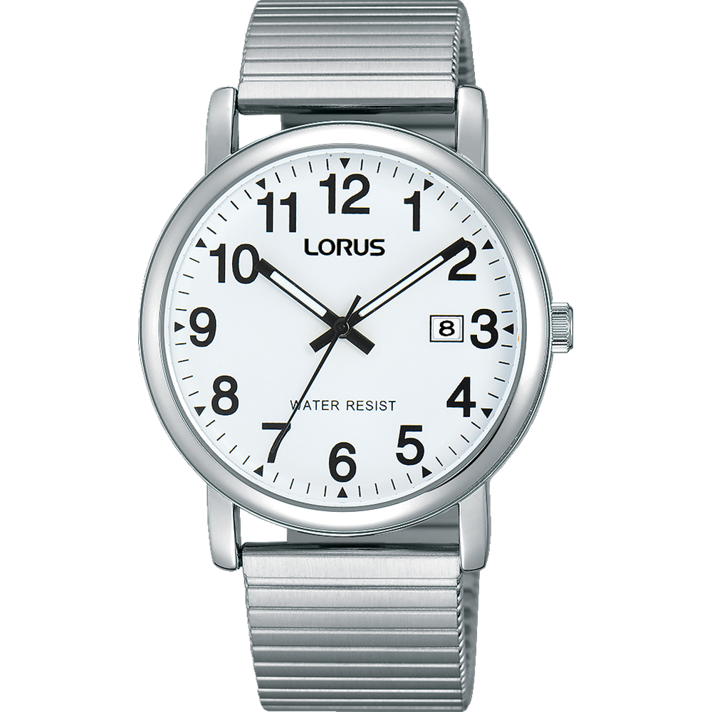 Lorus Expander Stainless Steel Case & Band Analogue Watch - RG859CX-5 WATCH 