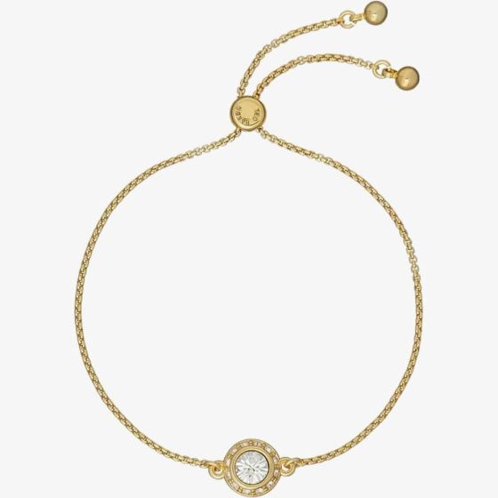 TED BAKER Soleta Gold Tone Plated Crystal Halo Toggle Bracelet - TBJ3699-02-02 CASIO 