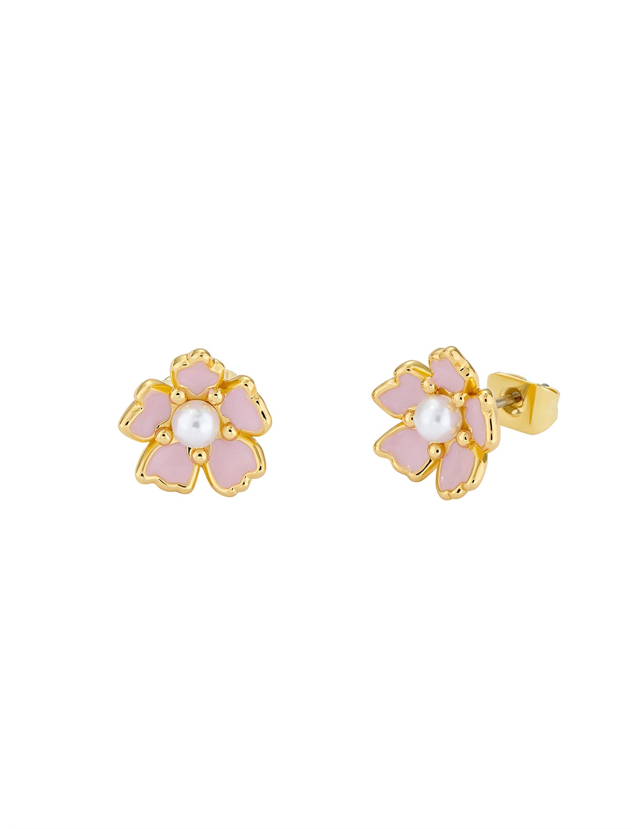 TED BAKER PETI PAINTED FLOWER STUD EARRINGS - TBJ3647-02-215 CASIO 