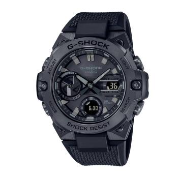 Casio G-Shock Carbon Core Solar Powered & Bluetooth Connection Watch - GSTB400BB-1A G-SHOCK 