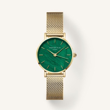 Rosefield Small Edit Emerald Mesh - SEEGMG-SE72 WATCH 