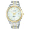 Lorus Gents Solar Powered Stainless Steel 100M WR Watch - RX394AX-9