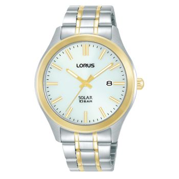 Lorus Gents Solar Powered Stainless Steel 100M WR Watch - RX394AX-9 CASIO Lorus Gents Solar Powered Stainless Steel 100M WR Watch - RX394AX-9 CASIO