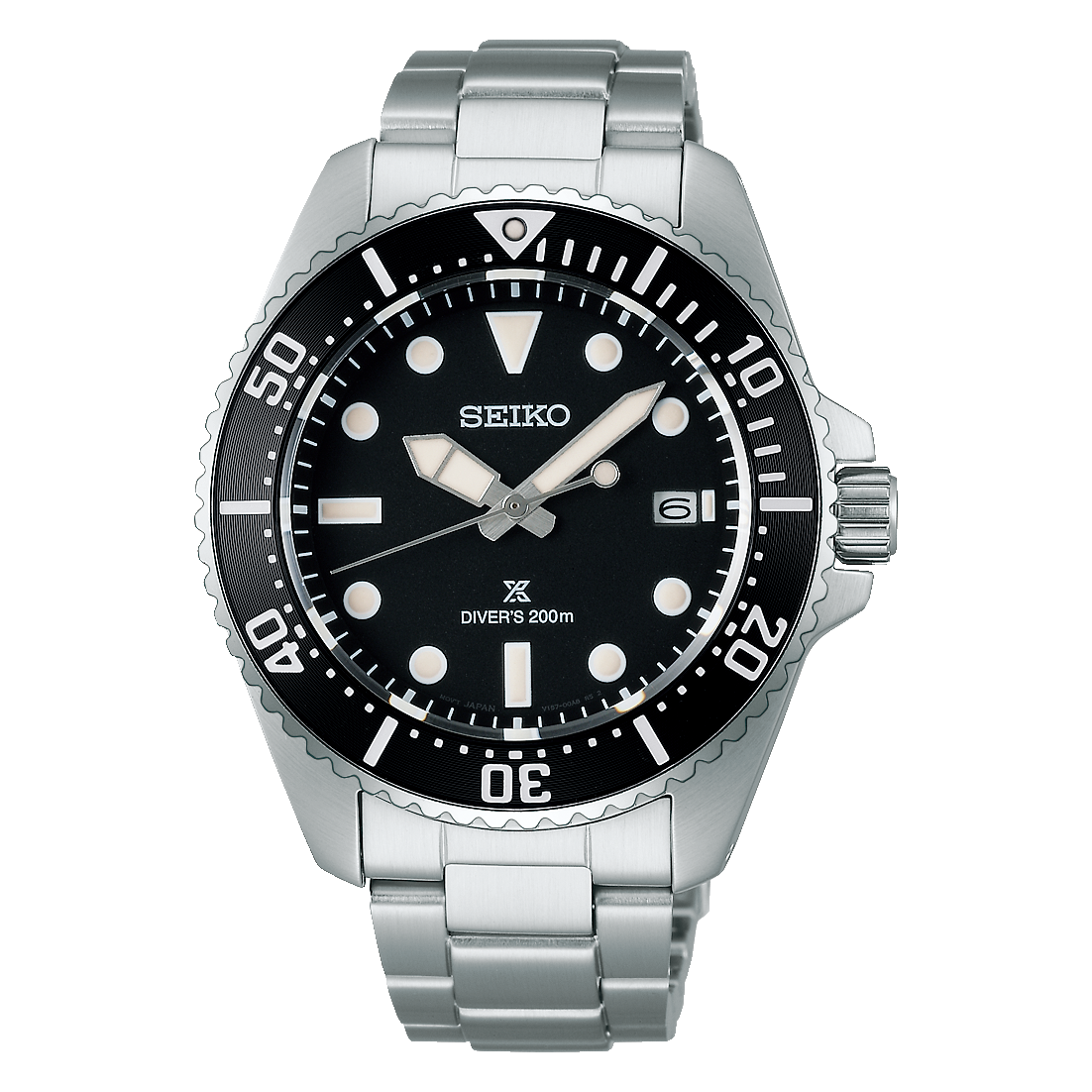 Seiko Prospex SNE597P1 – Pure-Black Solar Diver’s Watch 41 mm (200 m) CASIO 