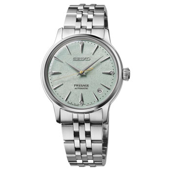 Seiko Presage Automatic ‘Frozen Mojito’ Women Cocktail Time - SRPL63J1 CASIO 