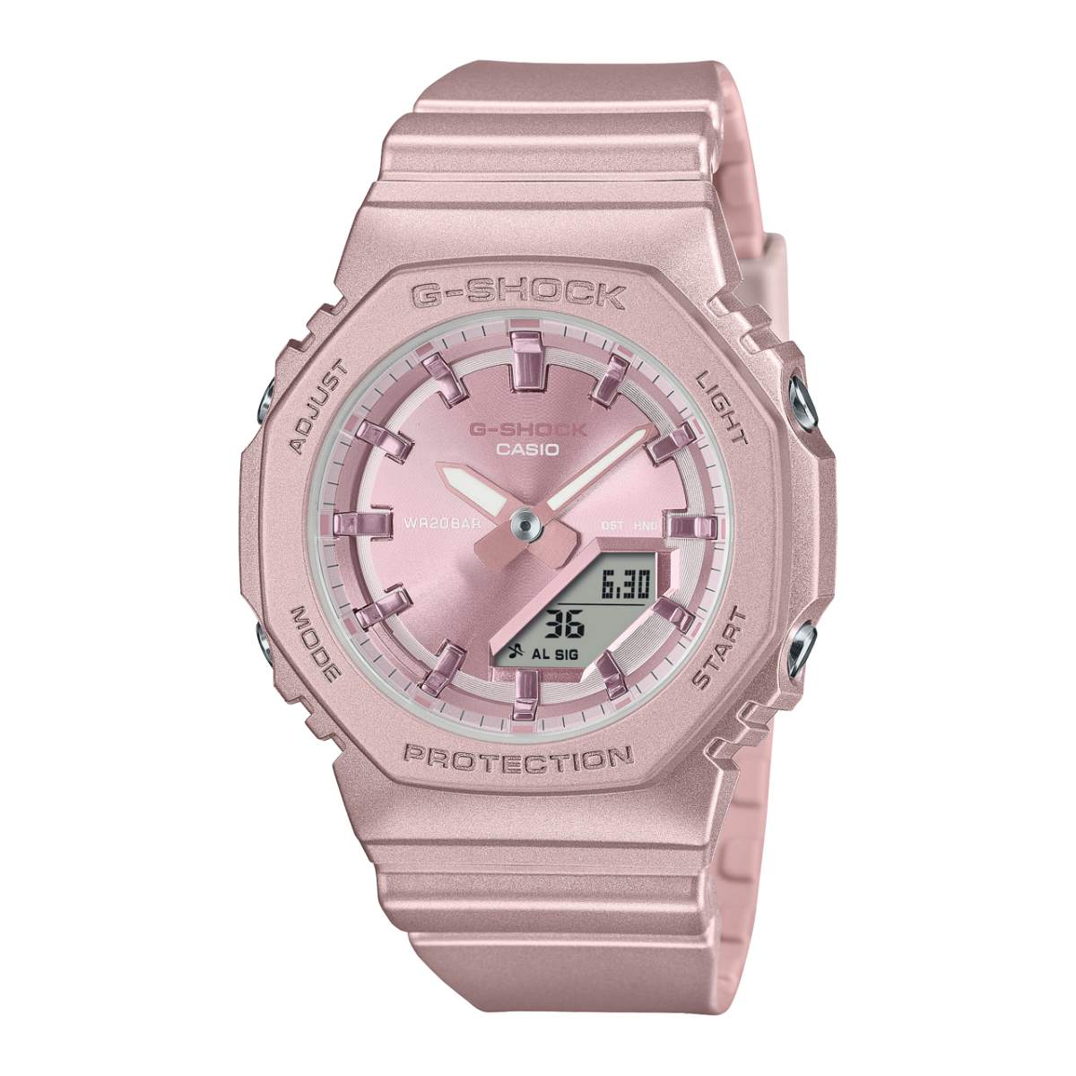 Casio G-Shock GMA-P2100ST-4ADR Women’s Analog-Digital Resin Watch, 200 m Water Resistance, Pearlescent Finish G-SHOCK 