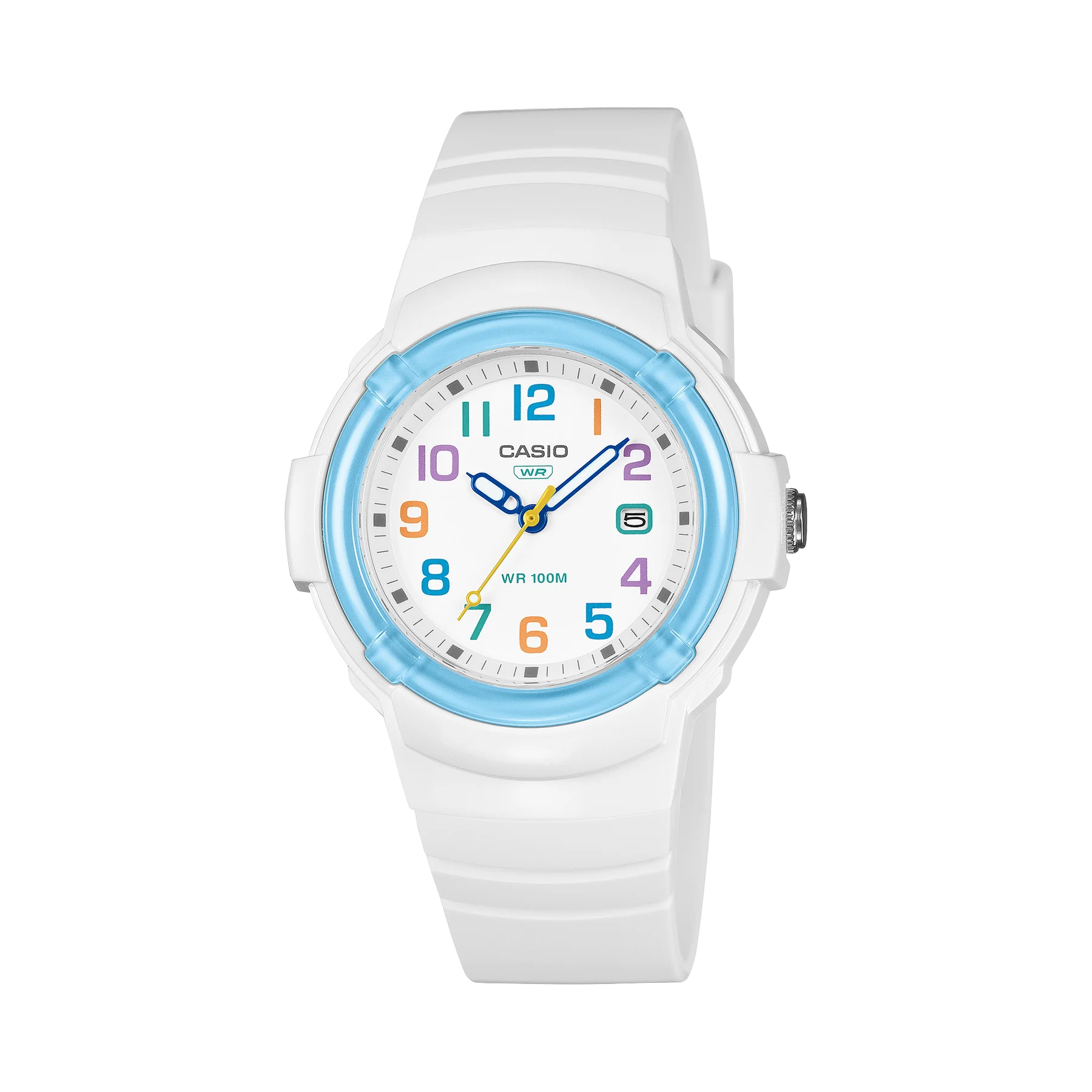 Casio LX800H-7A2 | White Resin Band Watch | 100 M Water Resistant Quartz – LX800H-7A2 CASIO 