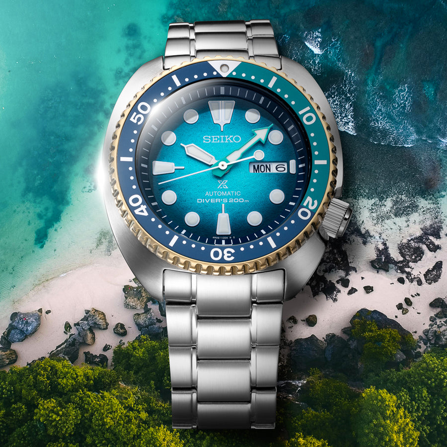 Seiko Prospex SRPM04K ‘Kame’ Limited Edition Automatic Diver’s Watch 45mm CASIO 