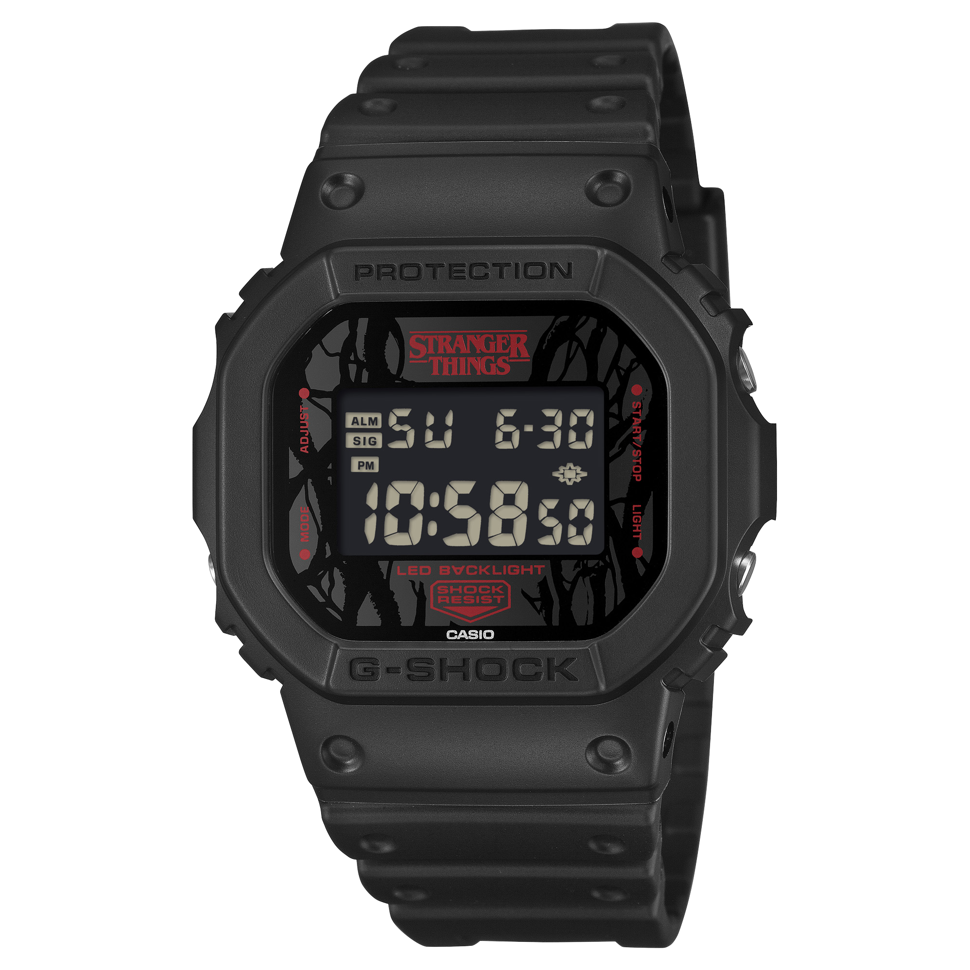 CASIO G-SHOCK DW-5600STT-1D Stranger Things™ Limited Edition Digital Watch GUESS 
