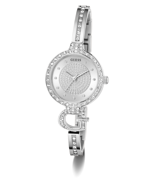 GUESS Ladies Giselle Silver Tone Analog Watch - GW0929L1 GUESS 