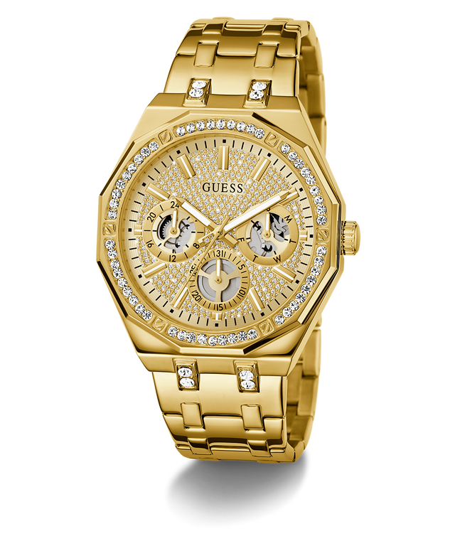 GUESS Mens Gold Tone Multi-function Watch - GW0960G2 GUESS 