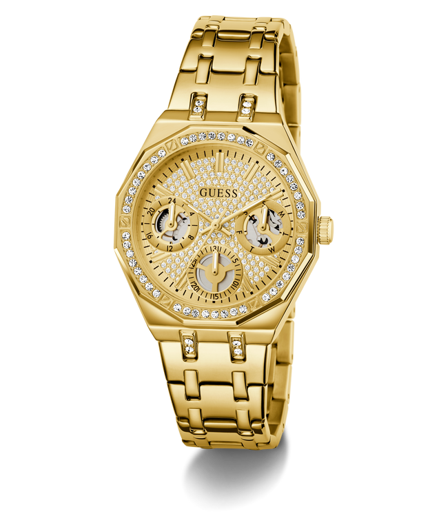 GUESS Ladies Gold Tone Multi-function Watch - GW0988L2 GUESS 