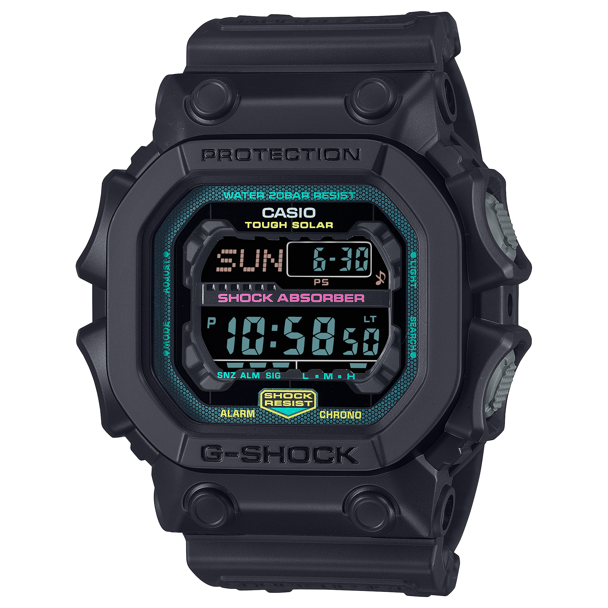 Casio G-Shock “King” Multi-Fluro Digital Watch Shock Resistant, 200M Water Resistant - GX56MF-1D G-SHOCK 