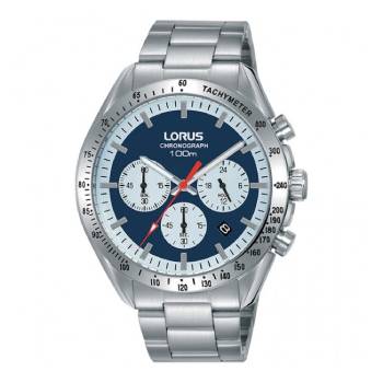 LORUS Sports RT339HX-9 Chrono Silver Stainless Steel Bracelet LORUS 