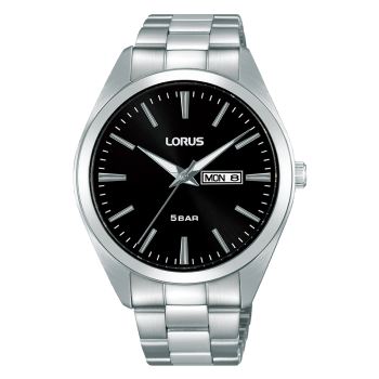 Lorus Gents Dresss Quartz Watch Black Dial, 50m WR - RJ661AX-9 LORUS 