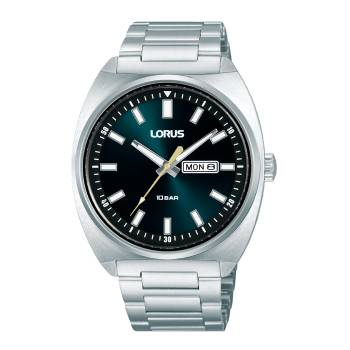Lorus Gents Quartz 100M WR, Lake Blue Dial, Day & Date - RH313BX9 LORUS 